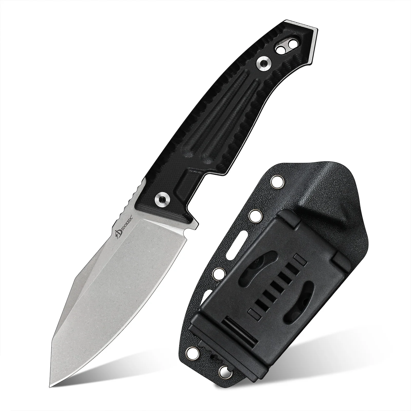 

SDOKEDC Heavy Duty EDC Multitool DC53 Steel G10 Handle Portable Outdoor Camping Hiking Hand Tool with Durable Sheath
