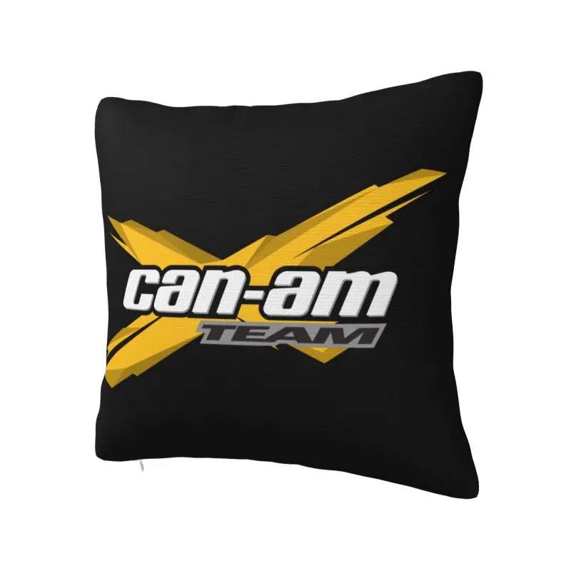 Can Am Cushion Covers BRP Motorcycle Velvet Cute Pillow Cases for Car Sofa