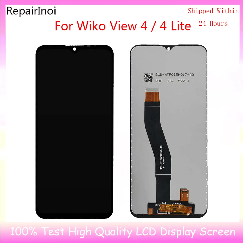 100% Tested Full Display Screen For Wiko View 3 4 Lite 5 LCD Display Touch Screen Digitizer Assembly For Wiko View 5 Plus LCD