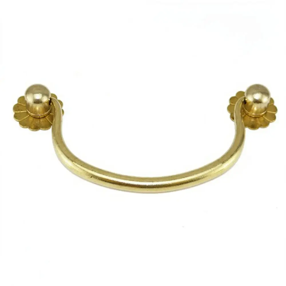 Premium Solid Brass Cabinet Handle Chinese Style Decorative Pulls For Furniture Drawer Desk Hardware Accessory Kit