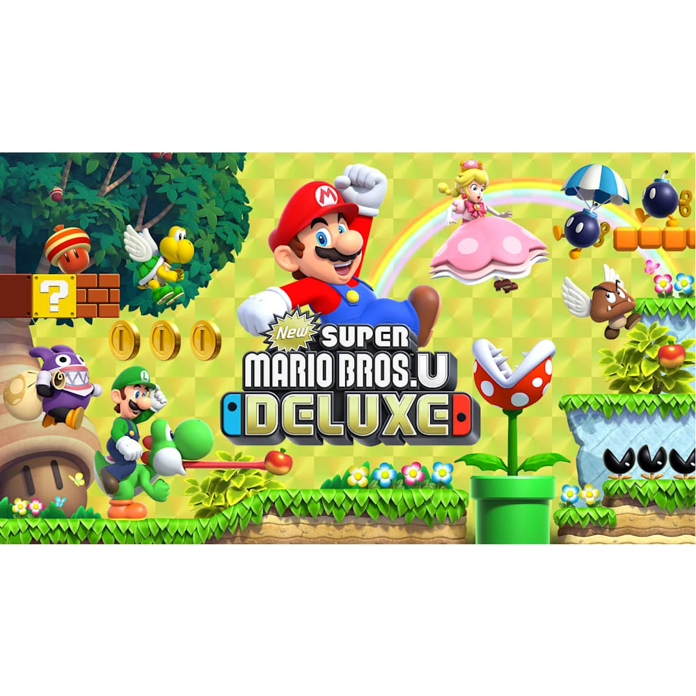 New Super Mario Bros U Deluxe Nintendo Switch Game Deals 100% Official Original Physical Game Card for Switch OLED Lite