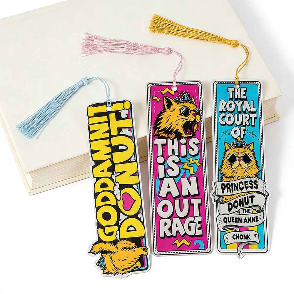 

Dungeon Crawler Carl Acrylic Bookmark Reading Supplies Book Accessory School Supplies Aesthetic Stationery Things for Books