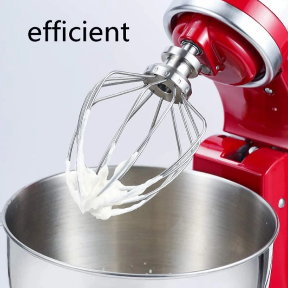 [NEWA66Z!】 K45WW Stainless Steel Egg Whisk Mixer Mixing Head 4.5QT Fits For Kitchenaid Mixer Hand Mixer Beater Replacement Part