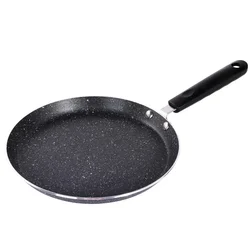 1pc Non-Stick Crepe Pan Induction Gas Hob Electric Tawa Crepe Pancake Saucepan Kitchen Cooking Tools Metal Frying Pans