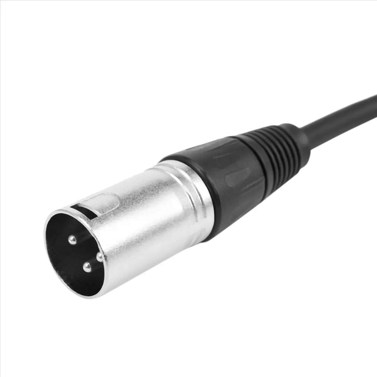 

2X 0.3 Meters 3.5mm Male Jack Plug to 3 Pin Xlr Male Shielded Stereo Cable for Microphone Audio Record