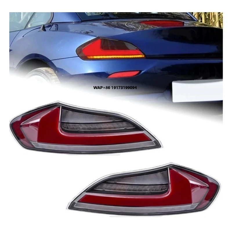 

Обновленные задние фонари для Z4 2009-2016 (модели 20i, 23i, 28i, 30i, 35i) – Светодиодные задние фонари с динамическим последовательным сигналом поворота, Plug & Play