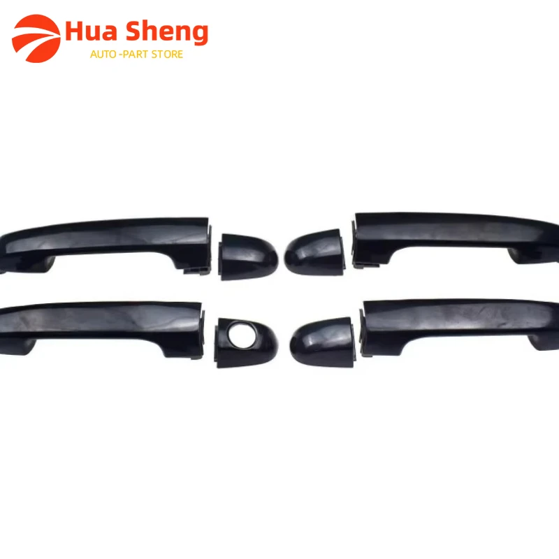 82651-1J000 4PC Front Rear Left Right Exterior Outside Door Handle Set For Hyundai I20