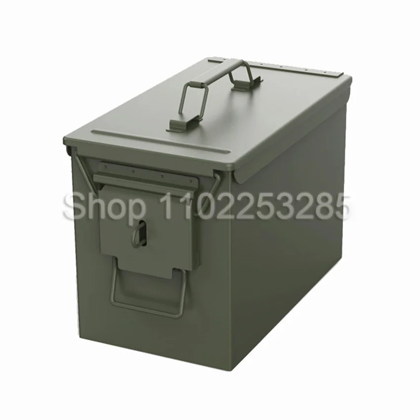 Metal Multifunction Toolbox Valuables Storage Box Portable Hardware Accessories Box