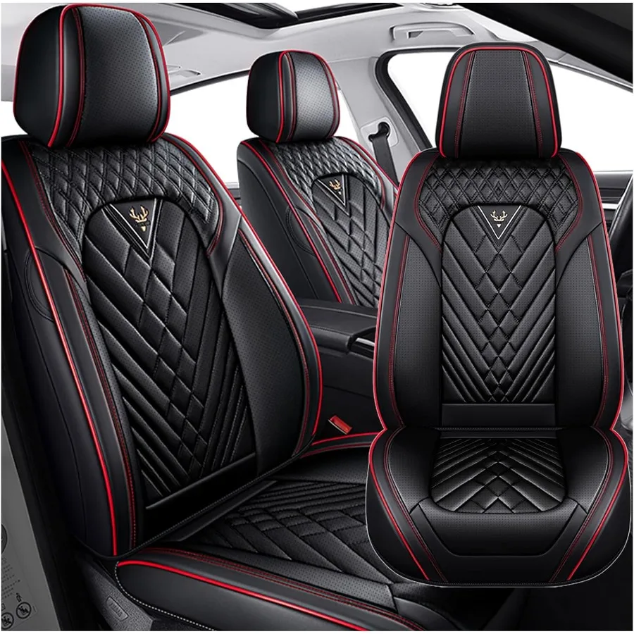 

Waterproof Nappa Leather Car Seat Covers for Toyota 4Runner 20002025 Comfortable and AntiSlip Seat Protector with Premium Textu