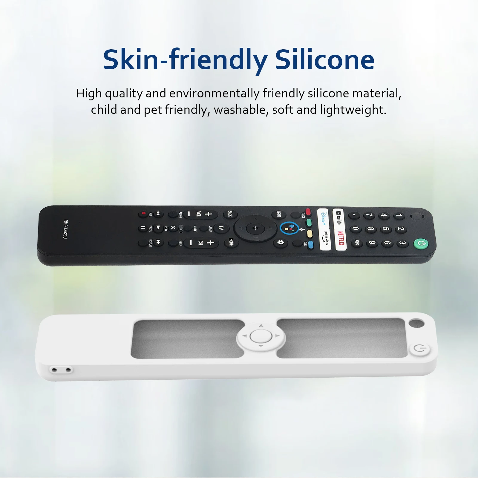TV Remote Controller Silicone Case For Sony RMF TX600 TX621 TX520 Remote Series Cover Anti-Slip Protective Sleeve