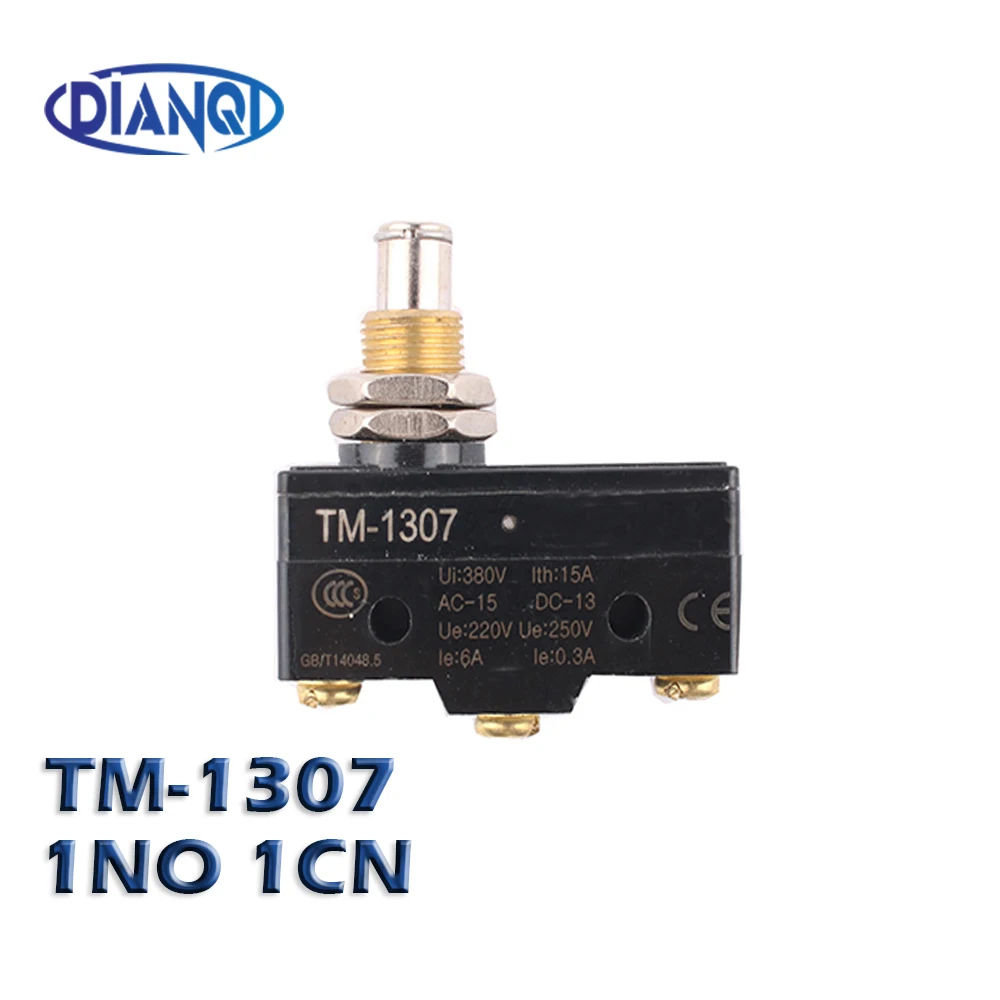 Limit/Micro Switch 15A 380V TM-1307  Long/Short Hinge Roller TM-1 series 1NO 1NC