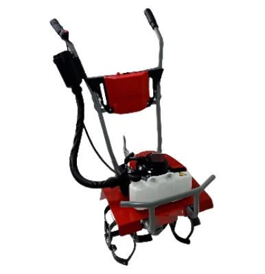 68cc Hand Mini Tiller Cultivator Garden Cylinder 2 Stroke Gas Powered Engine Machine