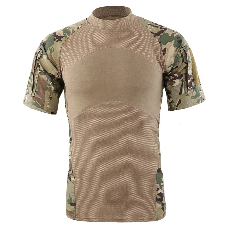 

Tactical Camouflage Battle Camouflage T-Shirt Uniform