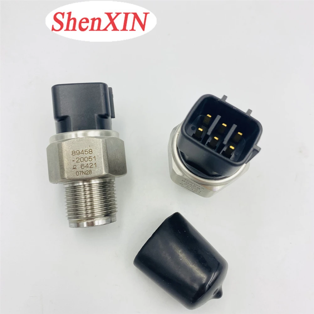 OEM 499000-6421 89458-20051 Brandstofraildruksensor voor Toyota Hilux VIII 2.4 D 4WD 2GD-FTV