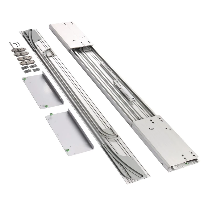 

TV cabinet slide rail damping buffer plane door upper and lower track hardware accessories