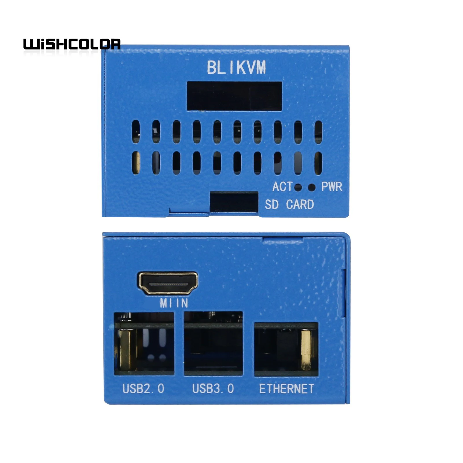 Wishcolor BLIKVM HAT KVM over IP HDMICSI BLIKVM PIKVM Remote Control for Server Operation and Maintenance