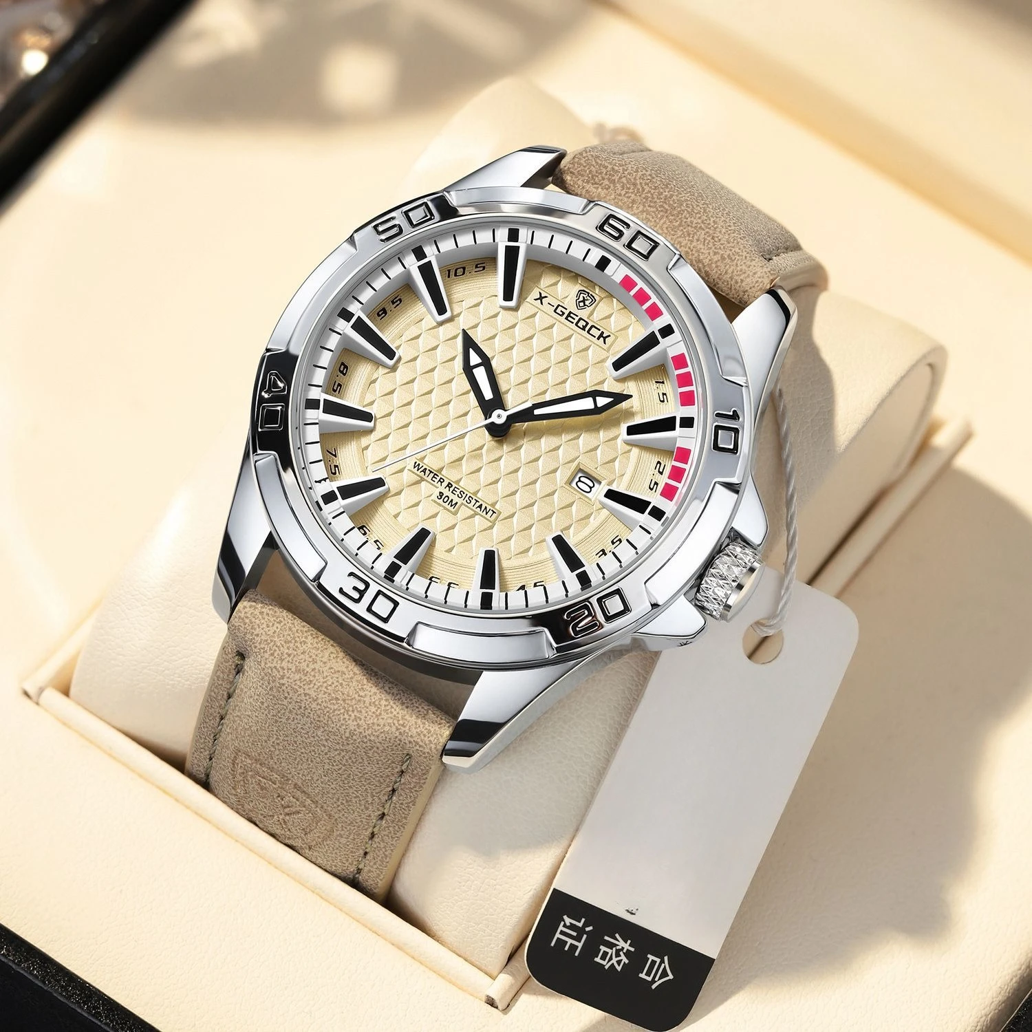 

Pneumatic concept watch handsome cyborg style large dial men's watch high value fashion high sense trend men's watch