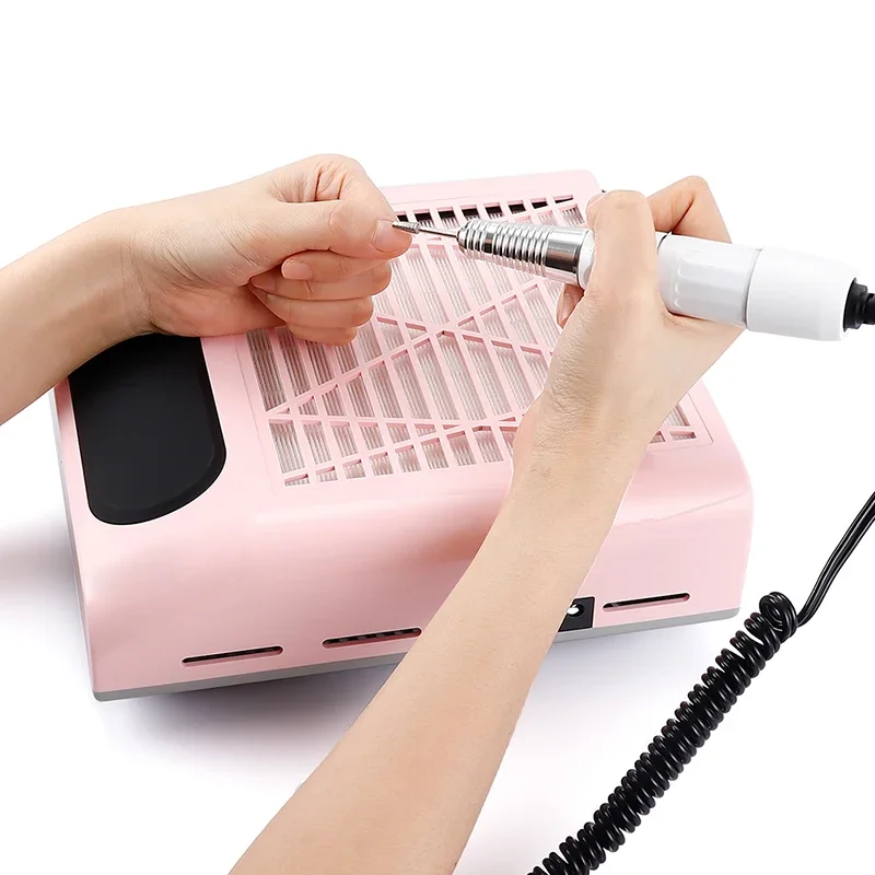 Aspirateur pour salon de manucure professionnel, machine d'aspiration de poussière, dépoussiéreur d'ongles