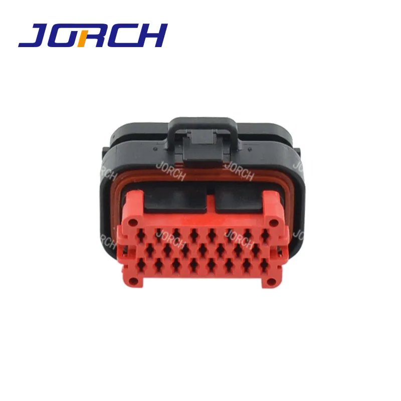23 Pin Tyco Automotive Waterproof Female AMP Sealed Connector With Crimp Terminals 770680-1