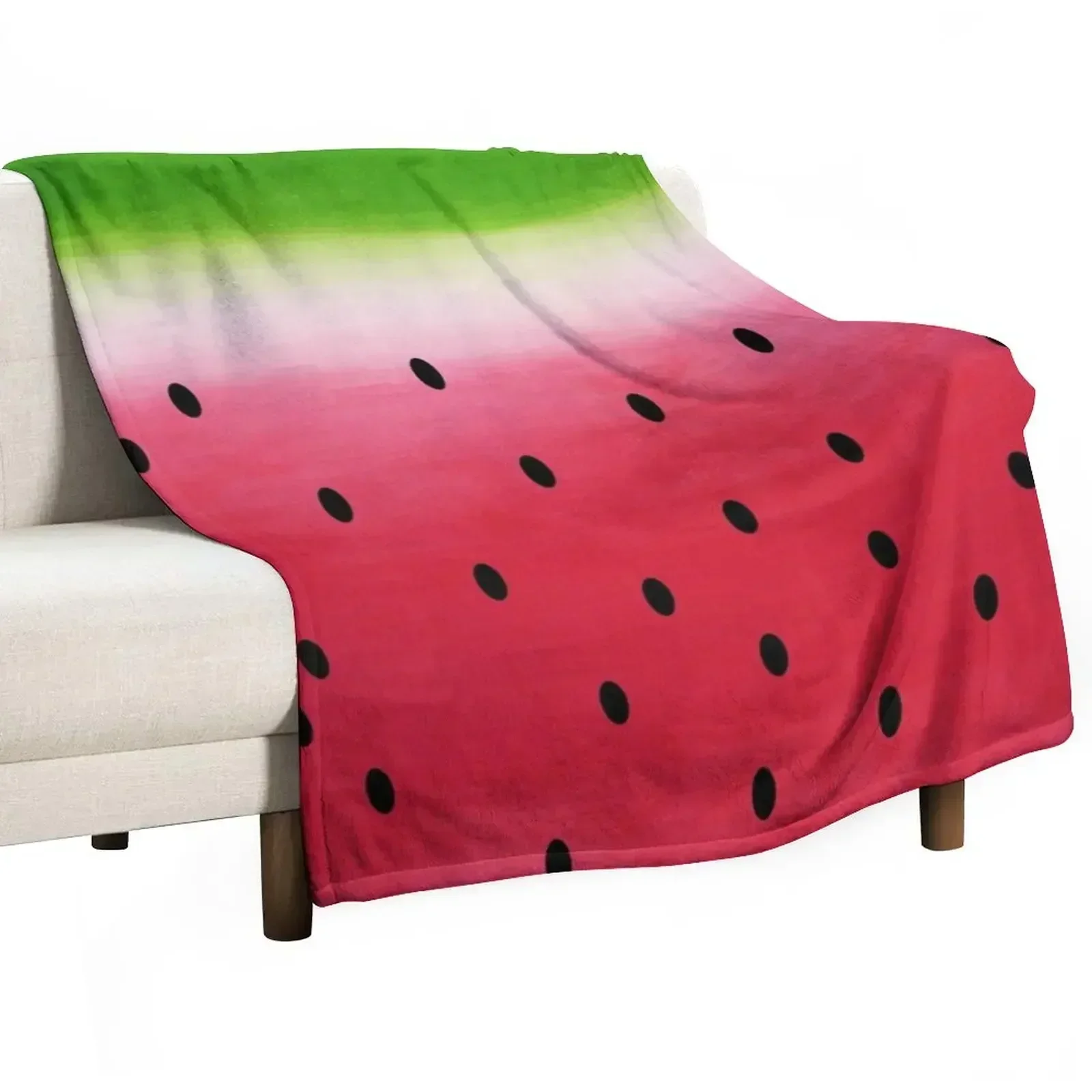 

Watermelon Throw Blanket Hair Single Blankets