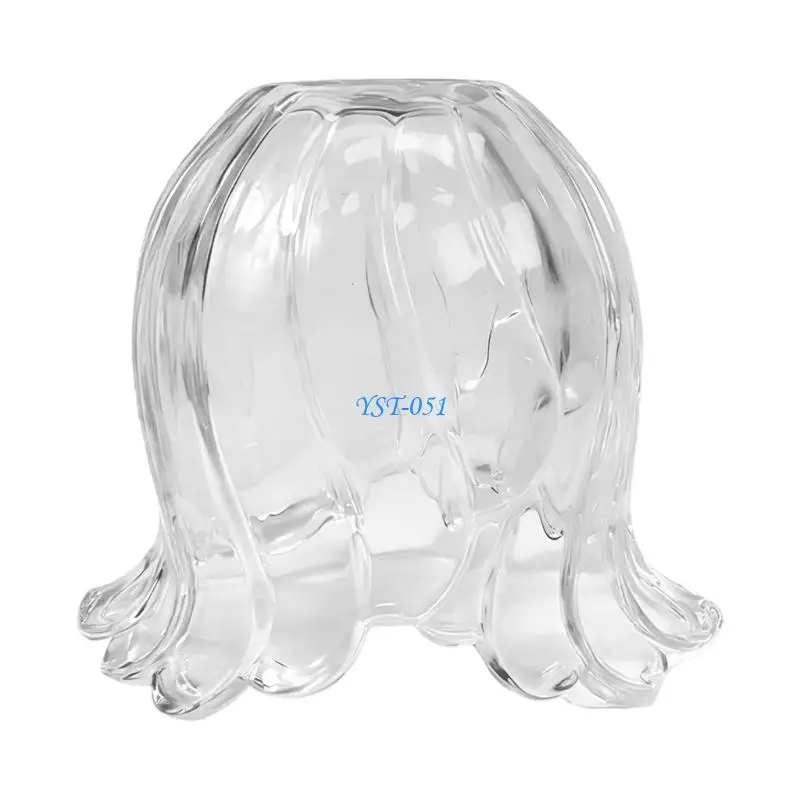E15A Small Flower Lampshades Wall Light Pendant Fixture Cover Replacement Glass Lamp Shade for Pendant Light Wall Sconce