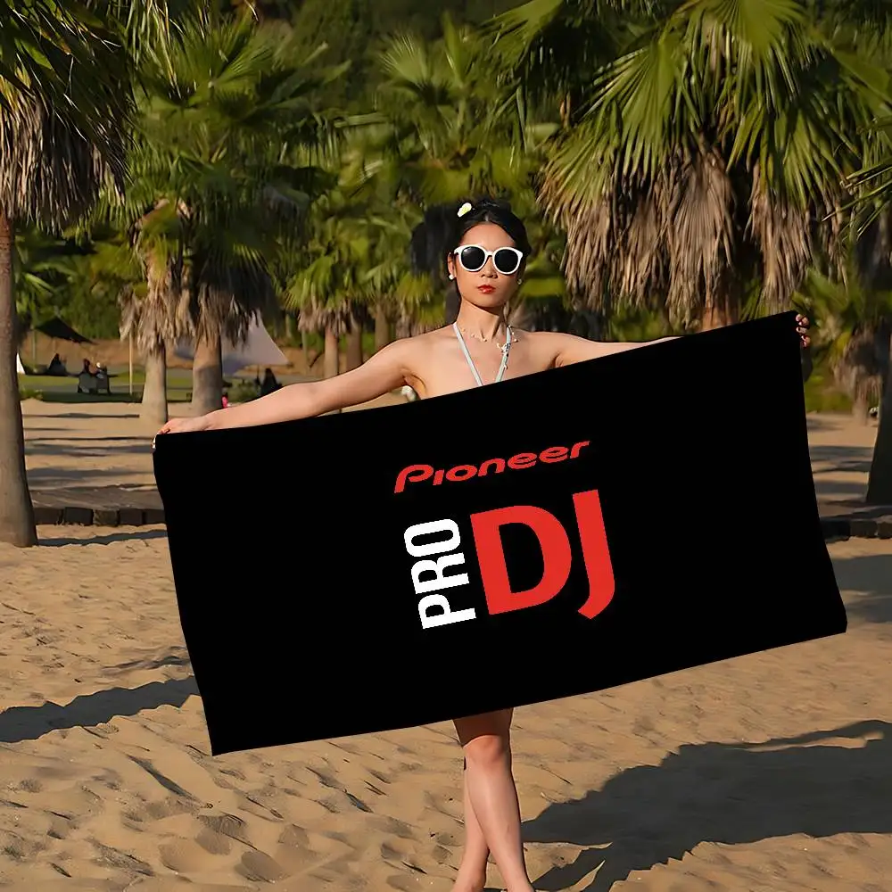 Pioneer Dj Pro Music Big Microfiber Beach Towels Quick Dry Towel Sand Beach Towels Pool Towel for Travel Swim Pool Yoga