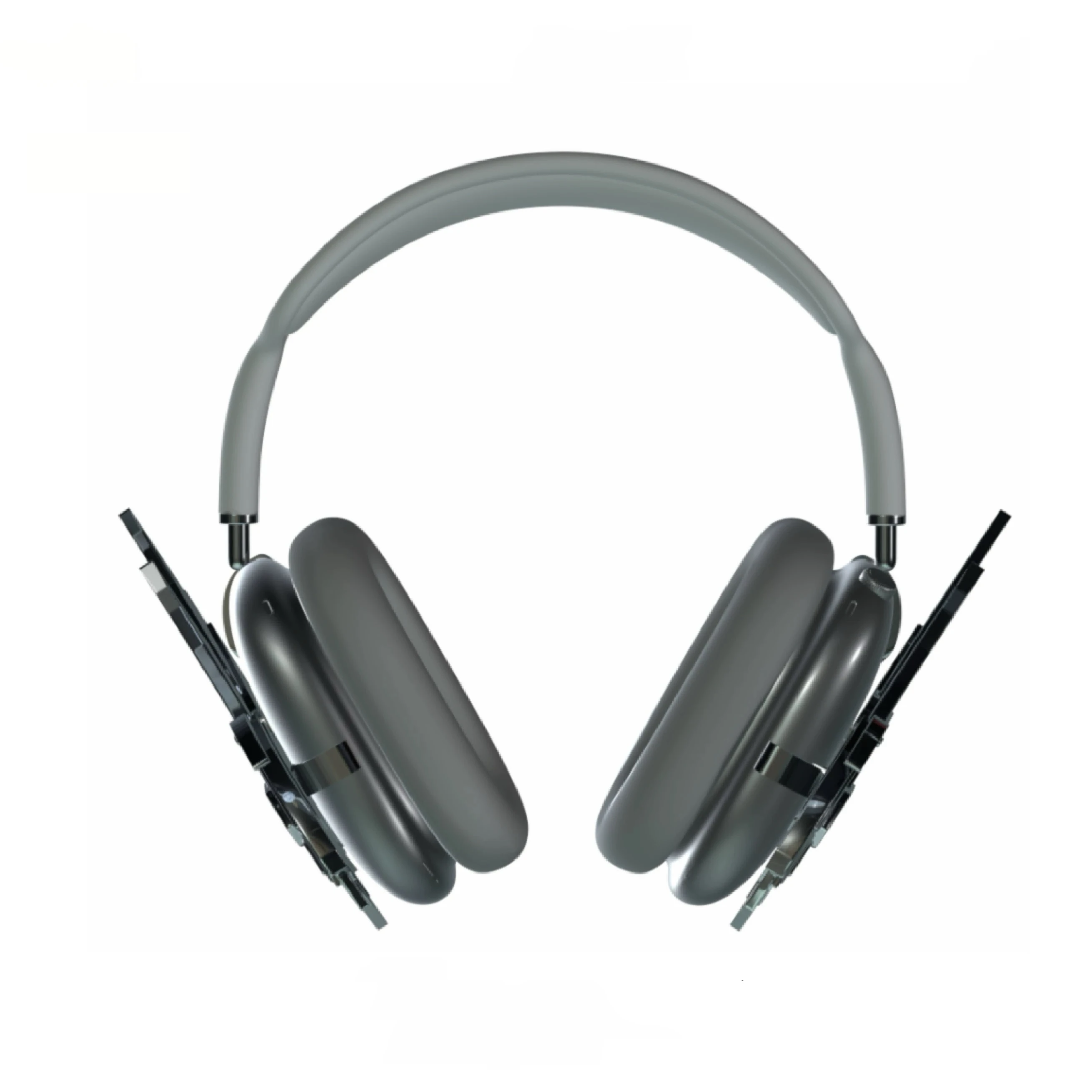 Подходит для модных аксессуаров AirpodsMax mecha Angel, защитный чехол для наушников