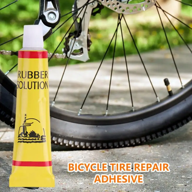 Bicycle Tire Repair Glue Liquid Strong Rubber Glue Wear-resistant Non-corrosive Adhesive Bicycle Inner Tube Tire Patch Repair