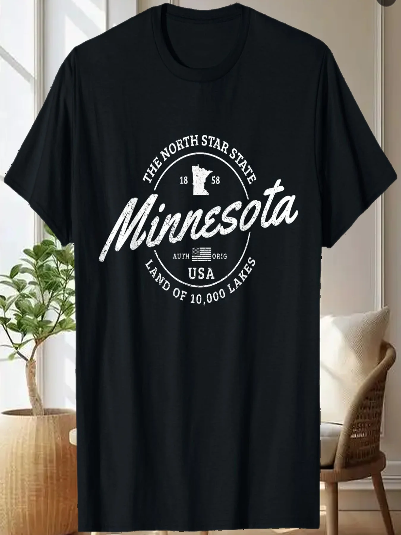 

Minnesota North Star State Souvenir 10000 Lakes Gift T-Shirt