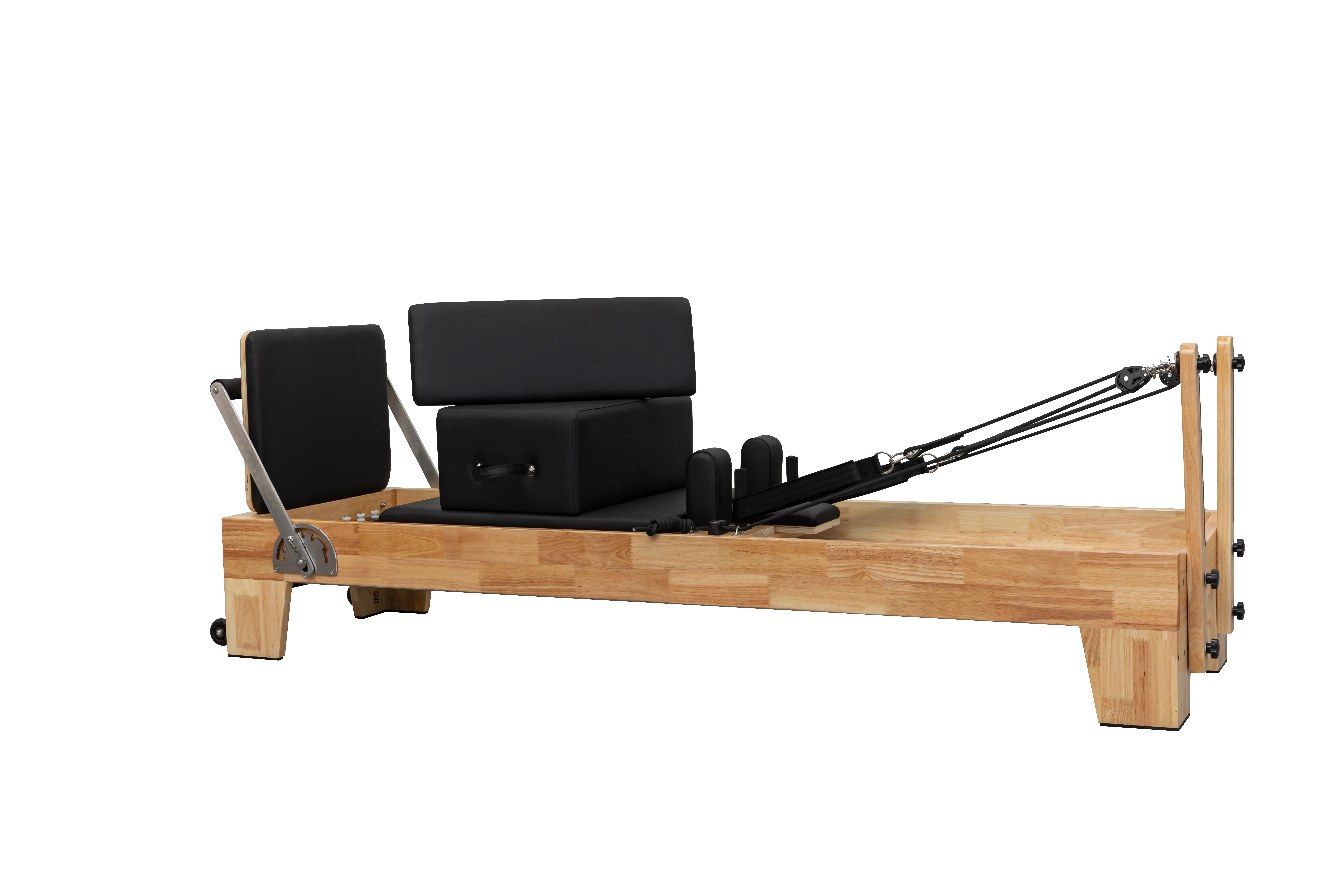 Verstellbares Eichen-Pilates-R – Yoga Fitness Pilates Reformer Bewertung und Preis
