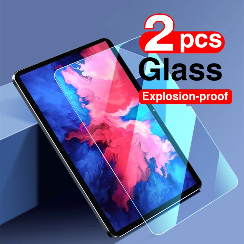 2PCS Screen Protector Tempered Glass for Lenovo Tab P11 Pro P10 M10 FHD Plus 2nd Gen M10 HD M8 M7 3rd 8.0 10.1 10.3 11.5 Inches