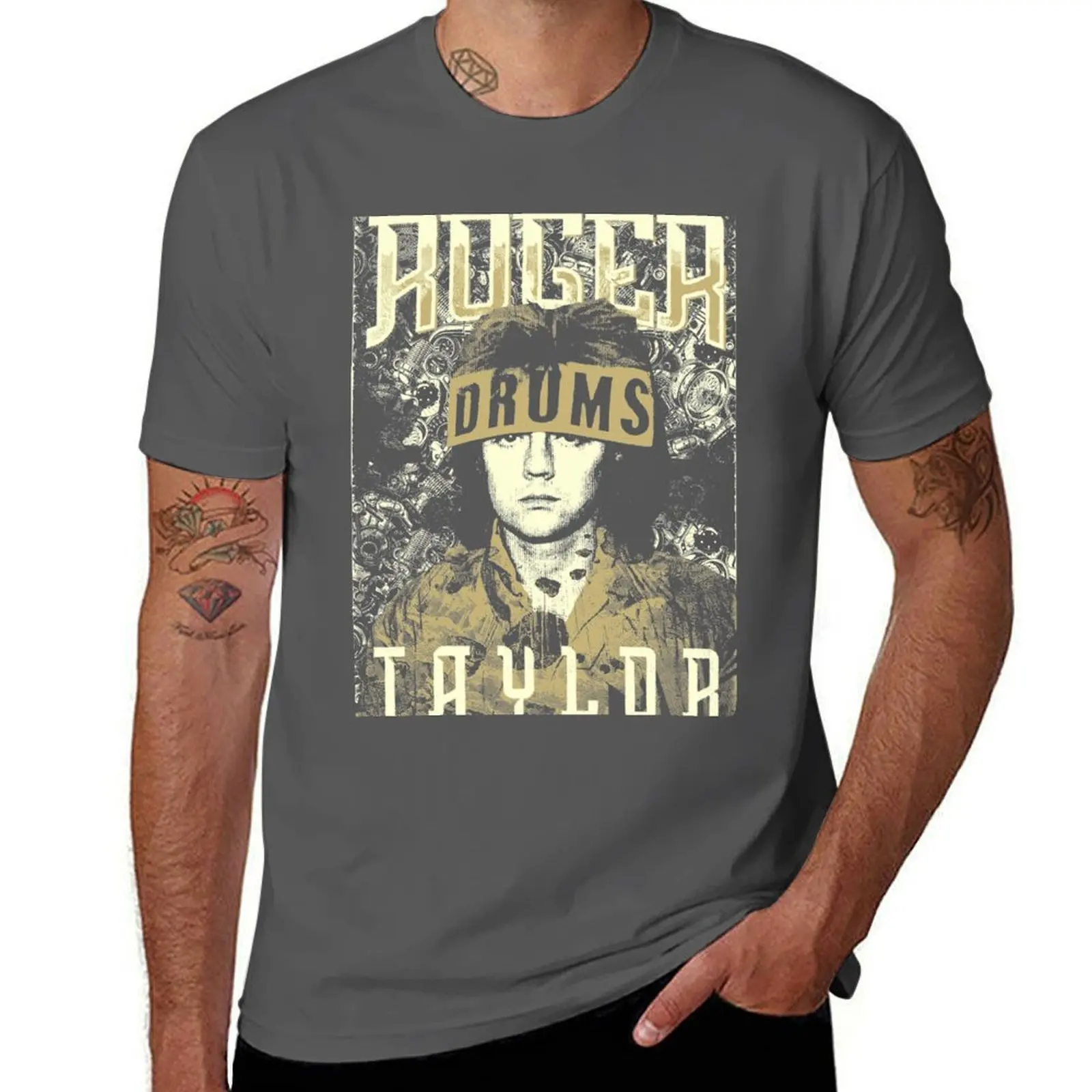 The Drummer T-Shirt Christmas Casual Short Sleeve Top