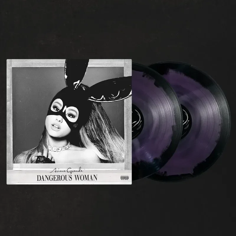 

Purple Vinyl A Sister Ariana Grande Dangerous Woman Vinyl Record 2LP for Ariana Grande