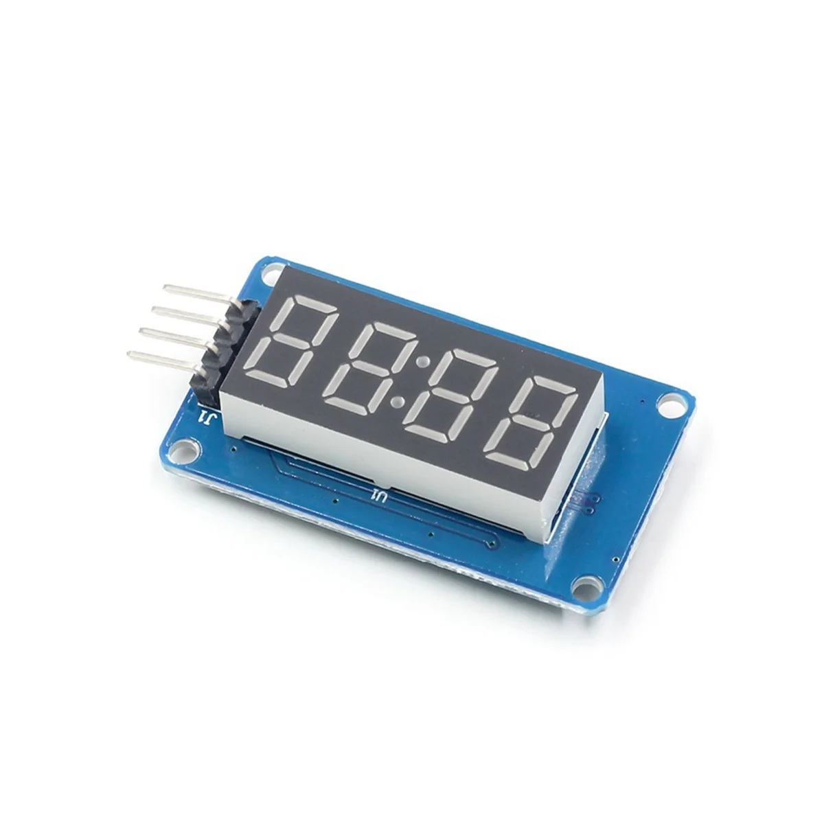 Tm1637 4-Bits Led Display Module Voor Arduino, 0.36 Inch 7-Segment Rode Anode Klokbuis & 4 Seriële Driver Board