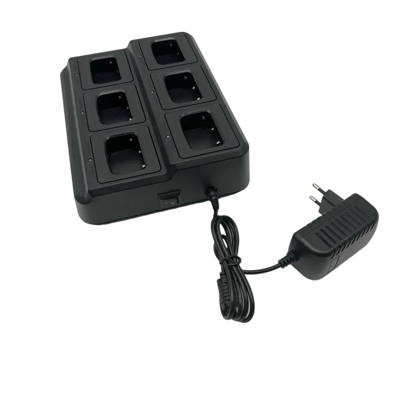 

New BAOFENG BF-888S Six Way Charger Multi Unit Charger Base For BF-888S BF-777S 666S BF-88ST BF-88A H-777 Walkie Talkie and Batt