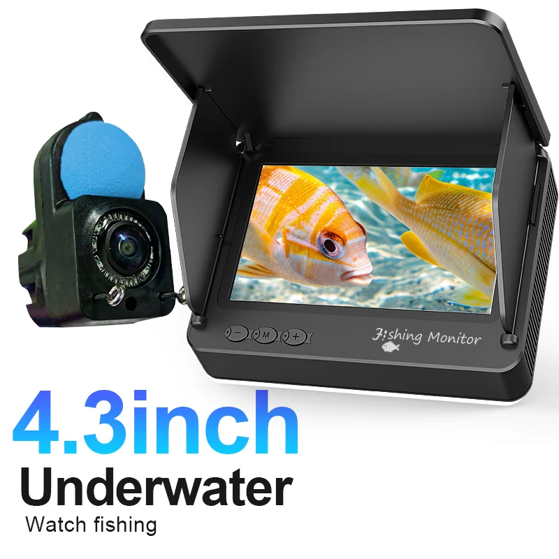 

1080P HD Camera Underwater Fishing Camera Infrared Lights Portable Ice Fishing Fish Finder Camera 15M & 30M For Lake Fishing