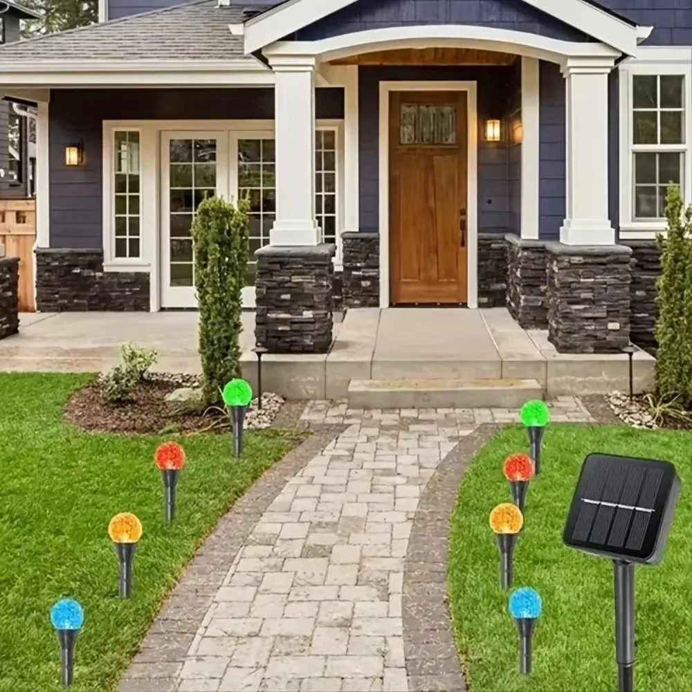 10/20/30 LED ソーラー芝生ライト防水飛散防止経路ライト超高輝度妖精ストリングライトクリスマスパーティーの装飾