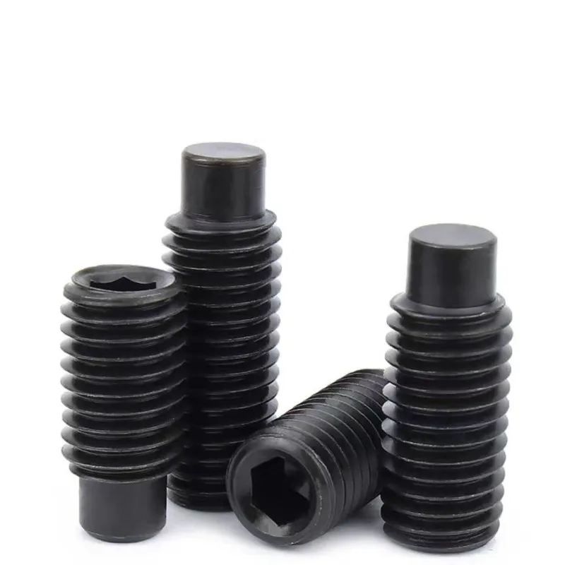 M3 M4 M5 M6 M8 M10 M12 12.9 Класс Опуклые торцевые установочные винты с шестигранной головкой без головки Болт с плотной верхней частью риса