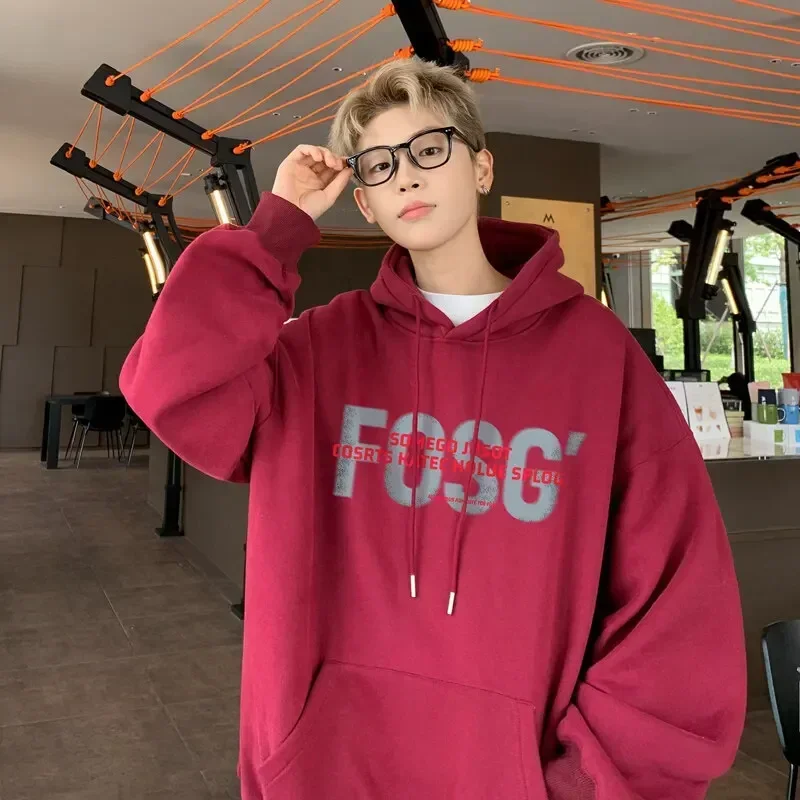 

New Trend Casaul Mens Hoodies Hip Hop Boys Streetwear Sweatshirt Tracksuits Pullovers Tops