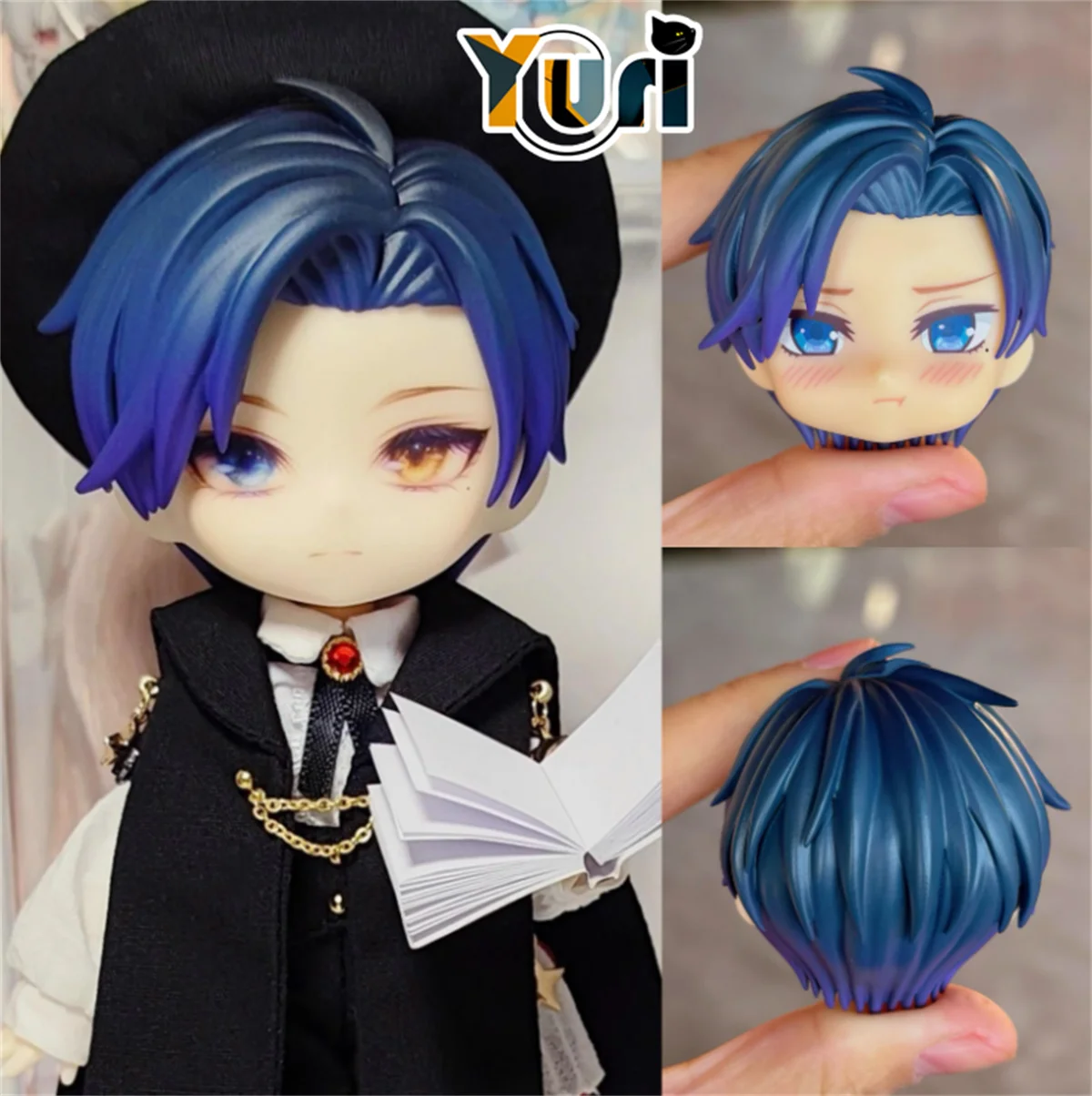 

Yuri For All Time Clarence Handmade OB11 OB22 Hair Wig Game Cosplay Props Gift Anime Original Cute