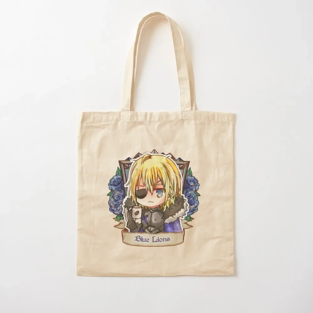 Dimitri of the Blue Lions! (Timeskip) Tote Bag Women's shopper bag shopping trolley bag canvas tote bags sac pour femme