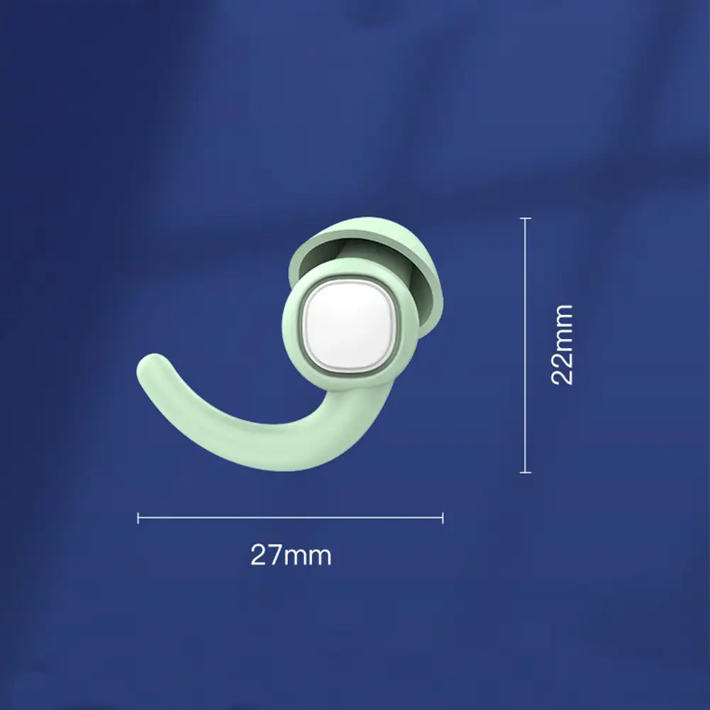 1 زوج مقاوم للماء الغوص الرياضات المائية السباحة الأذن المقابس مع صندوق جمع سيليكون النوم الأذن المقابس الغبار واقية الأذن