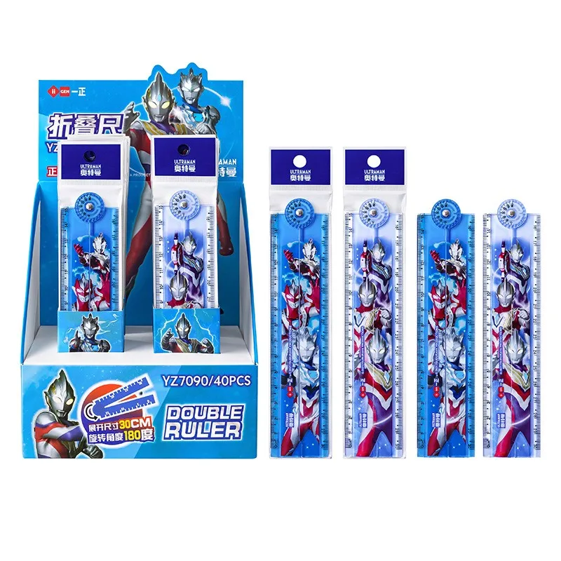 Smart Foldable Ruler 30cm Kid Gift Stationery Cute Student Multifunction Straight Measure Rulers Stationery School Supplies