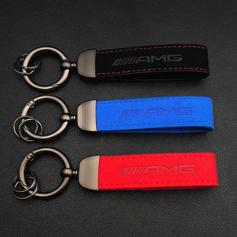 2024 New Man Keyring Women Luxury Car Keychain For Mercedes Benz A B C E S ML GLK GLE GLS GLC SLK Class AMG Keychain Accessory