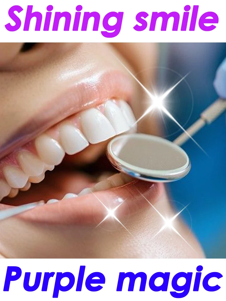 

Purple Toothpaste V34 Teeth Whitening Products Tooth Decay Stain Oral Care Fresh Breath Gum Protection Hot selling