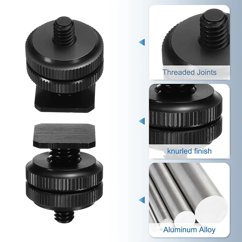 Aluminum Alloy Hot Shoe to 1/4