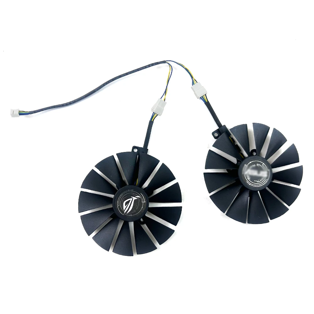 95 مللي متر 4PIN مروحة التبريد T129215SM 0.25A RX580 GPU المشجعين ل ASUS AREZ Radeon RX 580 STRIX RX 470 570 GTX 1050Ti 1070Ti 1080Ti #3