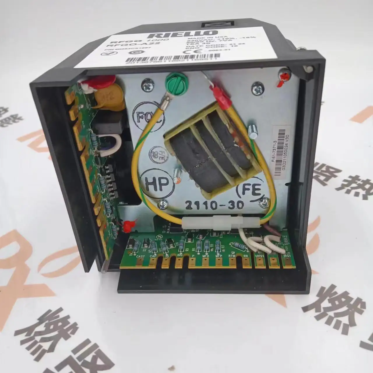 2025 موقد RIELLO ثنائي الغرض للزيت والغاز مع RFGO 1000 يمكن أن يحل محل 20 بقعة LFL