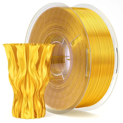ELEGOO Silk PLA нить 1.75 мм двухцветная 1 кг глянцевая  для 3D-принтеров