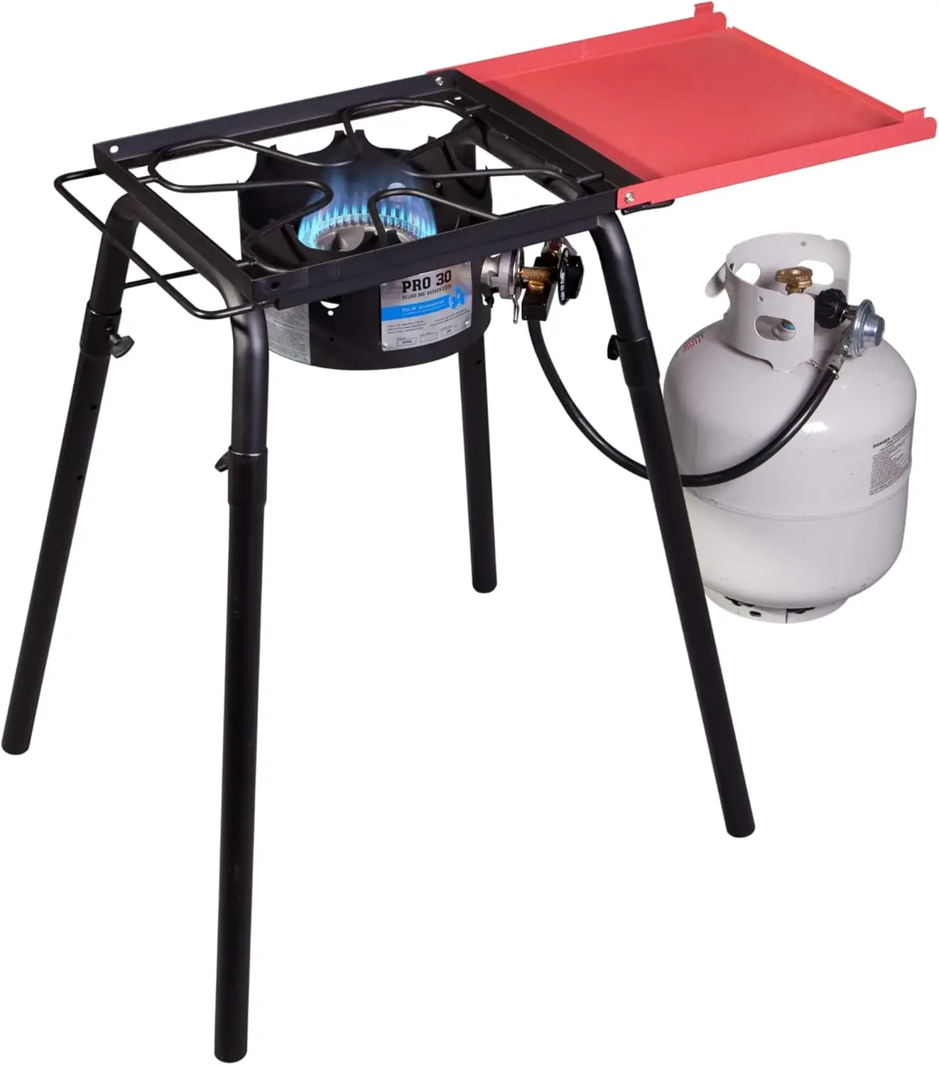 Single Stove - 1-Burner Camp Stove - Ultra Portable Gas Stove for Outdoor & Camping